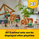 LEGO Creator 3in1 Wild Safari Animals set 780 pieces (British brand)