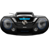Philips AZB798 DAB+ boombox Bluetooth CD cassette player, imported from the UK