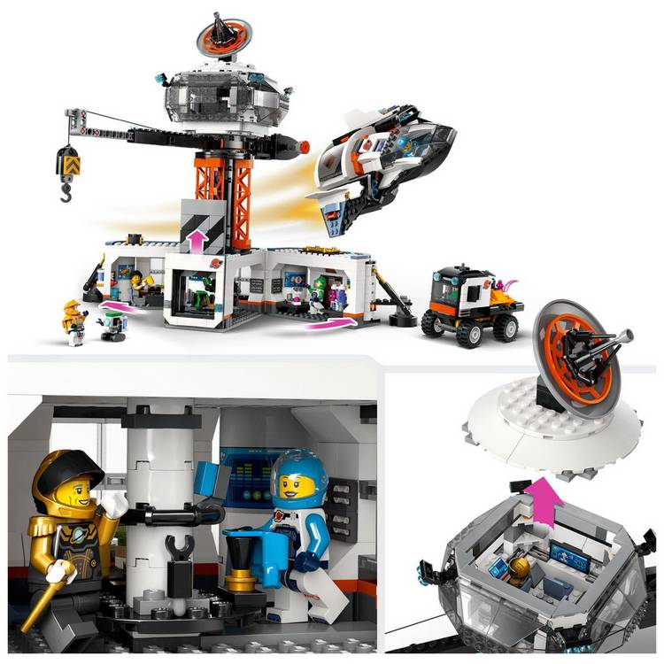 LEGO Space Base Rocket Launchpad playset 1422 pieces UK version