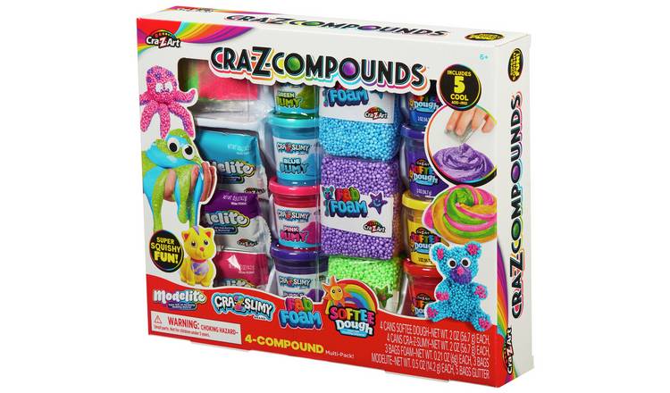 Cra-Z-Compounds sensory craft set with glitter, imported from the UK