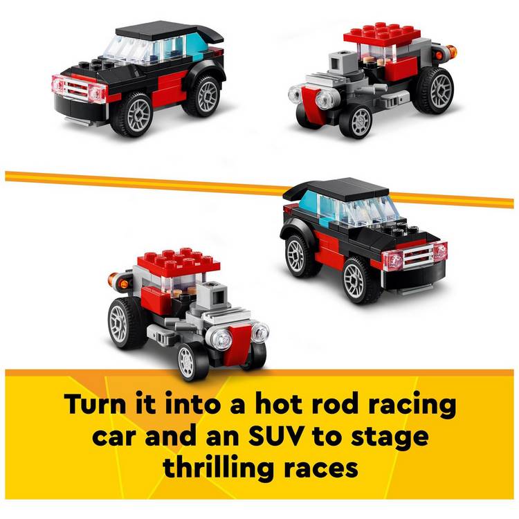LEGO Creator 3in1 Flatbed Truck and Helicopter building set, imported from the UK