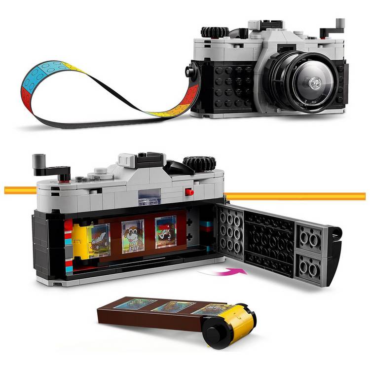 Lego Creator 3in1 Retro Camera toy set 261 pieces - British product