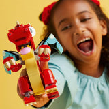 LEGO Creator Red Dragon 3in1 toy 149 pieces, imported from the UK