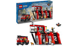 Argos LEGO City Fire Station with Fire Engine Toy Playset 60414 843 Pieces- Buy online at McGrocer