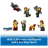 LEGO City Fire Station playset with fire engine 60414 - British product