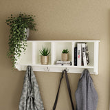 GFW wall rack white 92cm, imported from the UK