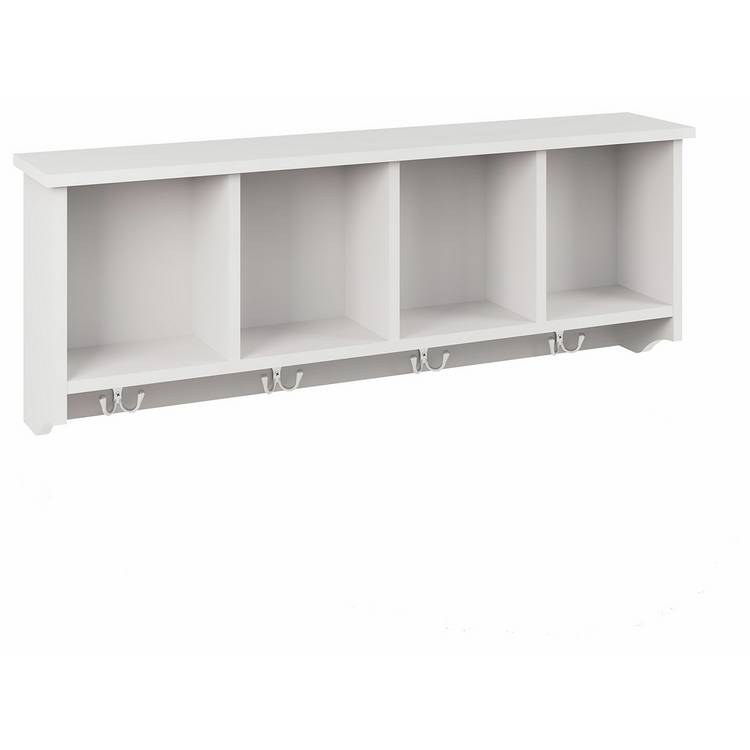GFW wall rack white 92cm, imported from the UK