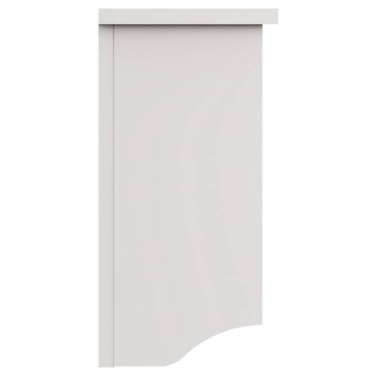 GFW wall rack white 92cm, imported from the UK
