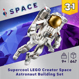 LEGO building toy Space Astronaut 647 pieces, imported from the UK