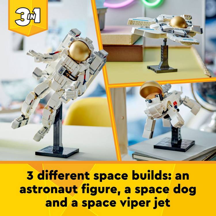 LEGO building toy Space Astronaut 647 pieces, imported from the UK
