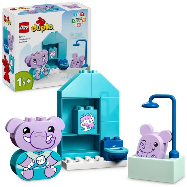LEGO DUPLO my first bath time toy set elephant figures - British product