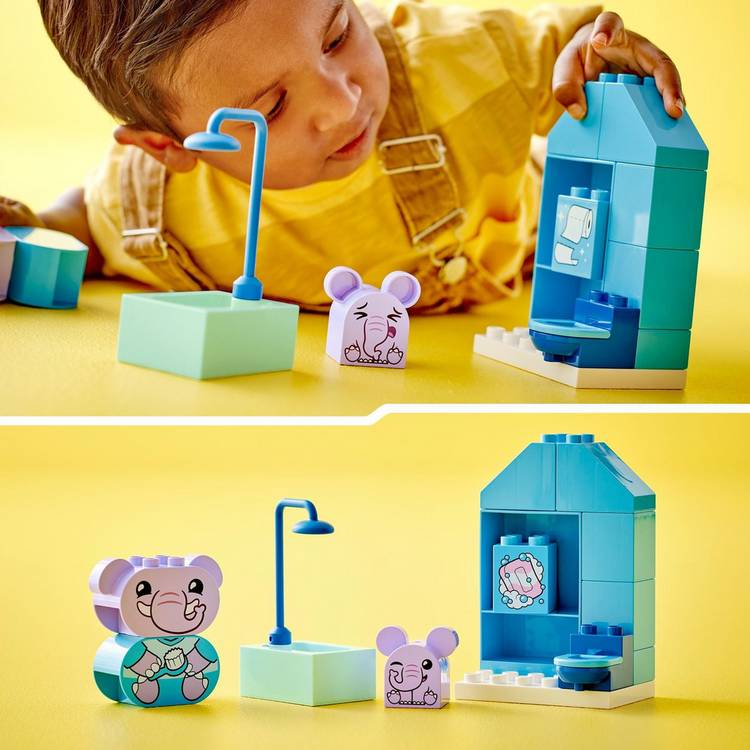LEGO DUPLO my first bath time toy set elephant figures - British product