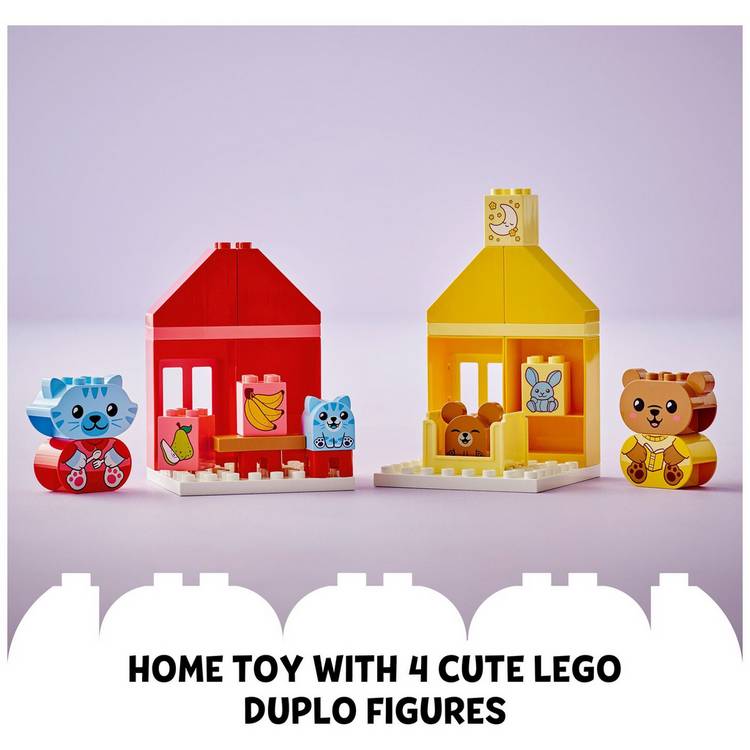 LEGO DUPLO daily routines eating bedtime toy 10414 (British brand)