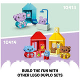 LEGO DUPLO daily routines eating bedtime toy 10414 (British brand)