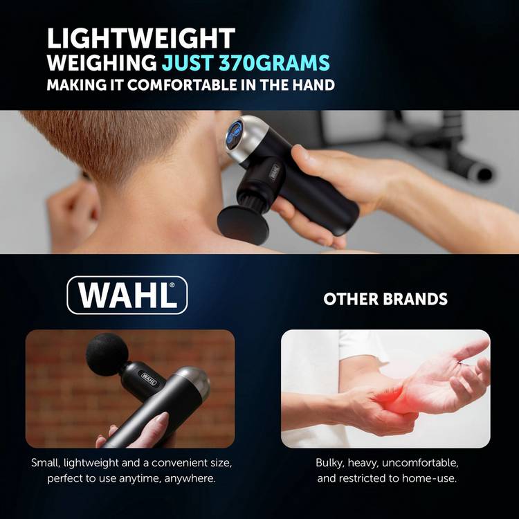Wahl Mini Cordless Massage Gun, UK version