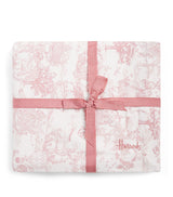 Harrods Harrods Cotton Embroidered Toile de Jouy Tablecloth (160cm x 240cm)- Buy online at McGrocer