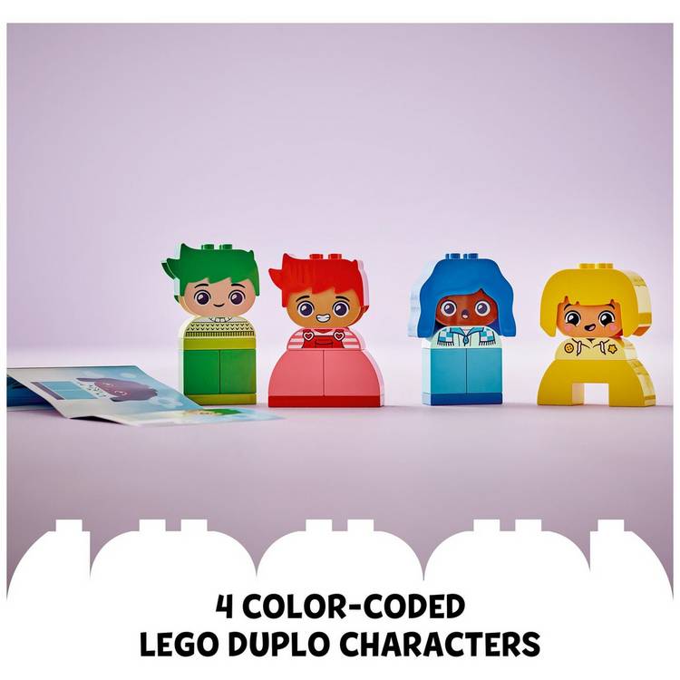 LEGO DUPLO My First Big Feelings emotions toy 10415, imported from the UK