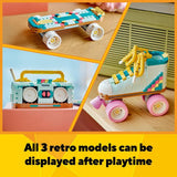 LEGO Creator 3in1 Retro Roller Skate building toy set, imported from the UK