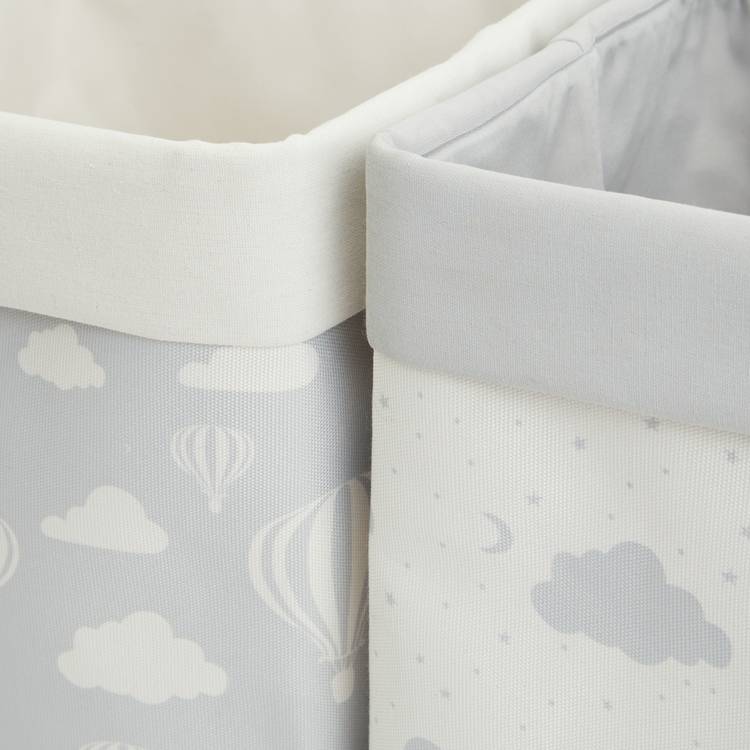 Argos Home pack of 2 grey storage bags 30cm, imported from the UK