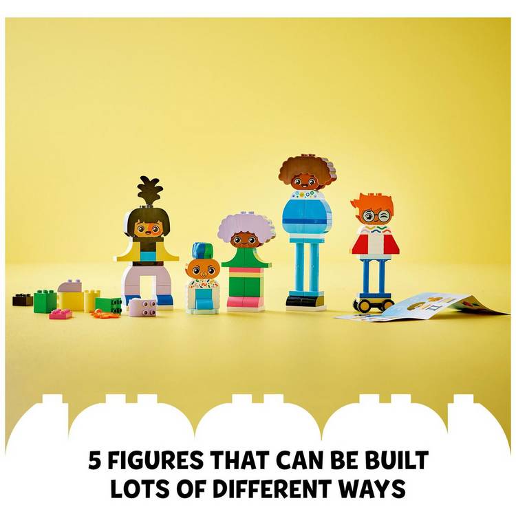 LEGO DUPLO Town Buildable People Big Emotions set 10423, imported from the UK