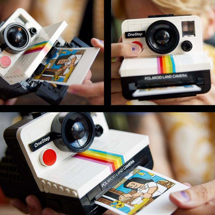 LEGO Ideas Polaroid OneStep SX-70 Camera Set 21345, imported from the UK