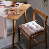 Habitat blush pink seat cushion pack of 2 40cm (British brand)