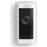 Ring Stick Up Cam Pro battery security camera white, imported from the UK