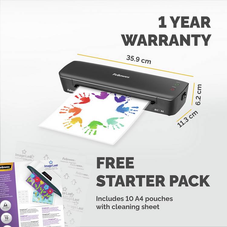 Fellowes Arc A4 Laminator, imported from the UK