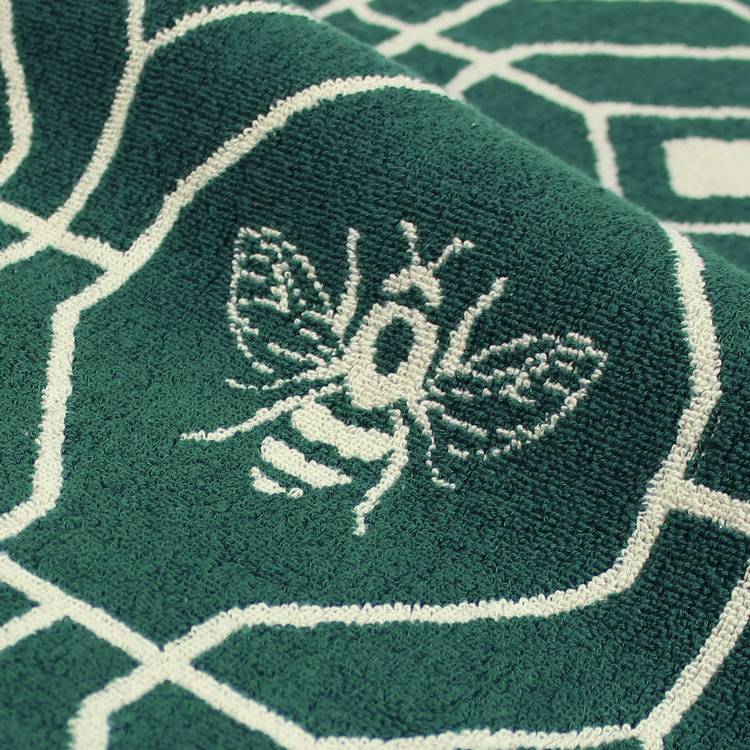 furn Bee Deco hand towel emerald green 85x50cm, UK version