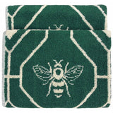 furn Bee Deco hand towel emerald green 85x50cm, UK version