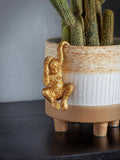 Gallery Home Gold Olivia the Orangutan pot hanger 2 pack, UK version