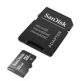 SanDisk 32GB Micro SDHC memory card (British brand)