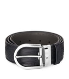 Montblanc Leather Horseshoe Belt, imported from the UK