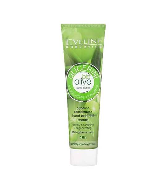 Eveline olive glycerine hand cream for hands and nails - British product