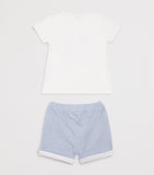 Patachou baby clothing set with embroidery 1-24 months, imported from the UK