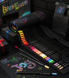 Faber-Castell Black Edition colour pencil roll with 72 pencils - British product