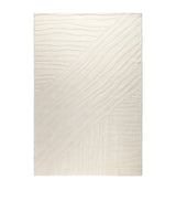 Harrods Hand-Carved Wool Rug with Undulating Design, 2.74m x 1.83m- Buy online at McGrocer