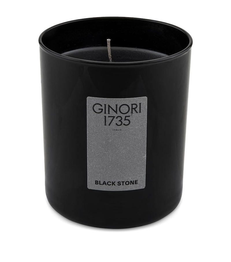 Ginori 1735 Black Stone Candle 350g, UK version