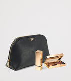 Aspinal of London small leather cosmetic case - British product