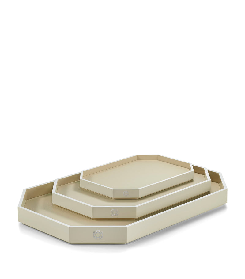 Baccarat Octogone tray 60cm x 40cm - British product