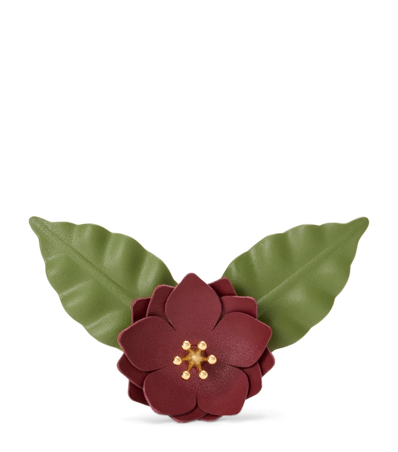 LOEWE leather flower pin from Paula's Ibiza collection, UK version