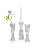 Baccarat New Antique Mirage Dual crystal vase 21cm - British product