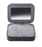 Buben & Zorweg leather Roma jewellery case 6.5cm x 16cm x 12cm - British product