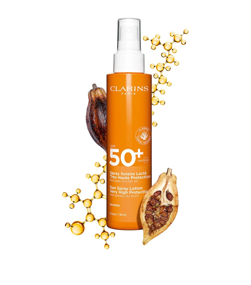 Clarins sun spray lotion very high protection SPF 50 150ml - British product