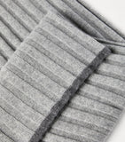 Brunello Cucinelli cashmere ribbed scarf 167cm x 30cm, UK version