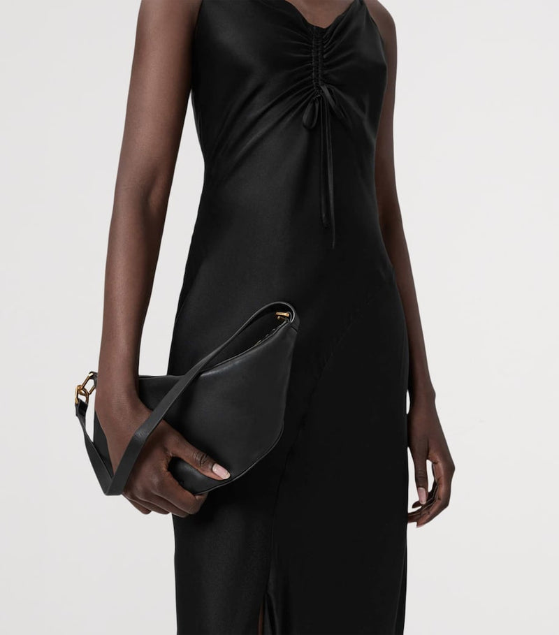AllSaints Micro Leather Luna Shoulder Bag - British product