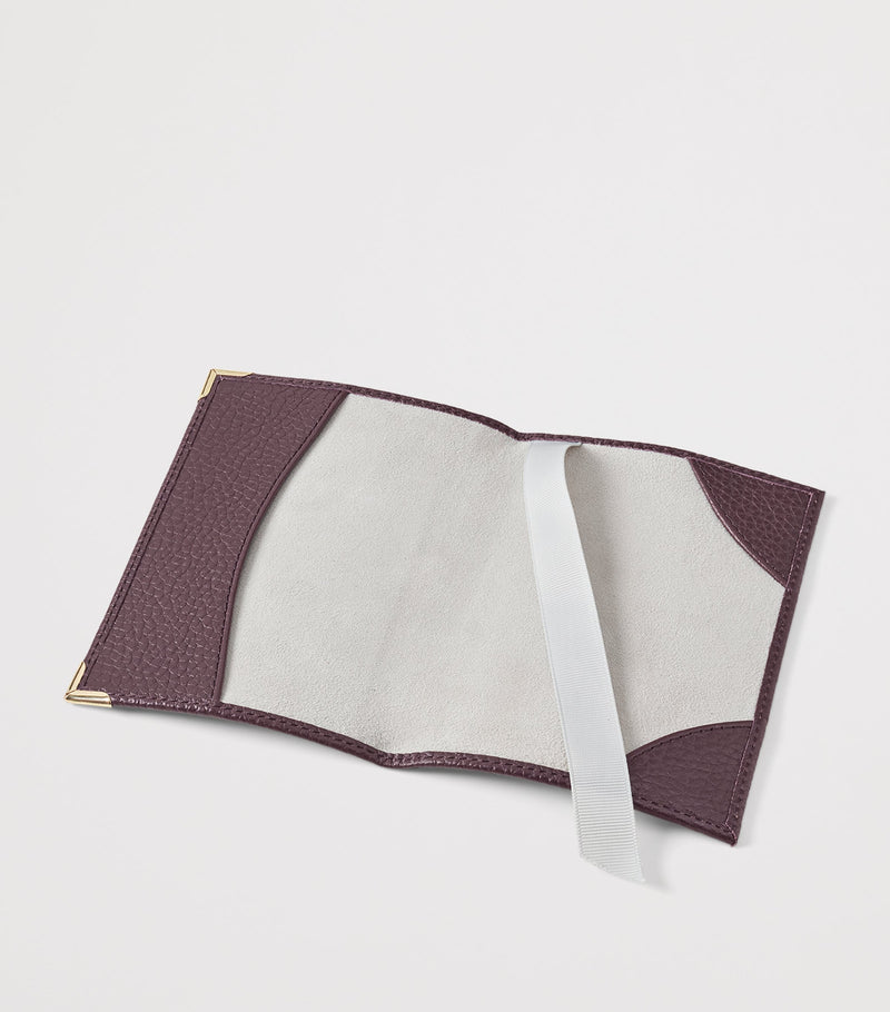 Aspinal of London leather passport cover - British product
