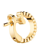 Boucheron yellow gold Quatre single clip earring - British product