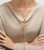 Boucheron Quatre White Edition necklace mixed gold with diamonds, UK version