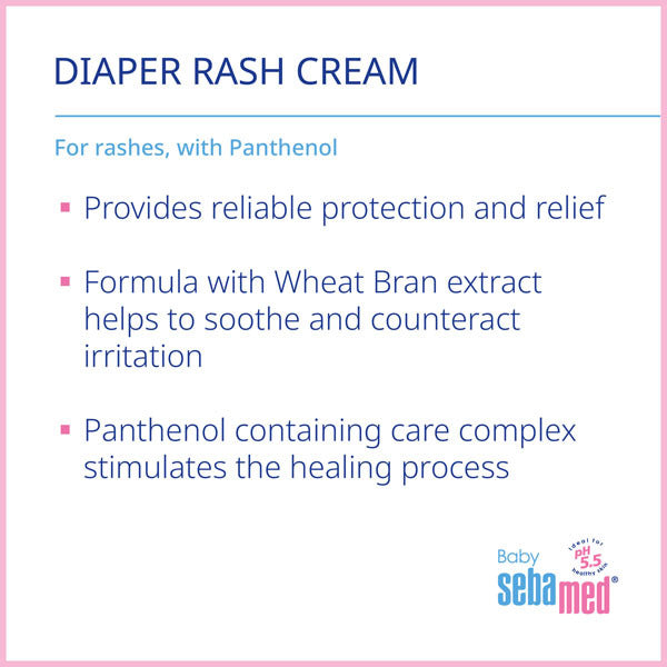 Sebamed baby diaper rash cream 100ml (British brand)